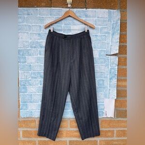 THE VINTAGE TWIN NYC Striped Trousers size 14